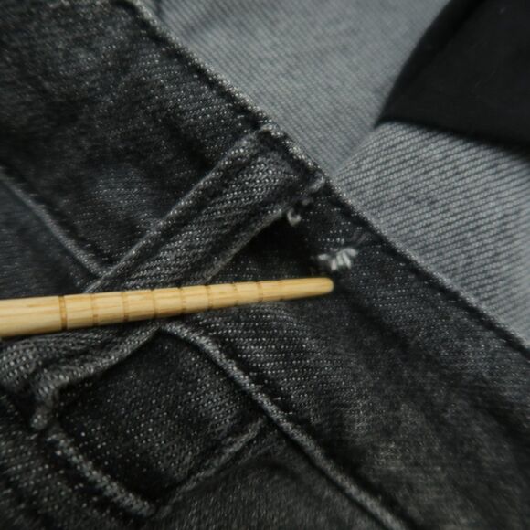 KanCan Jeans Junior's Size 11/29 Gray High-Rise Bootcut Denim 31" Inseam Stretch - Picture 2 of 16